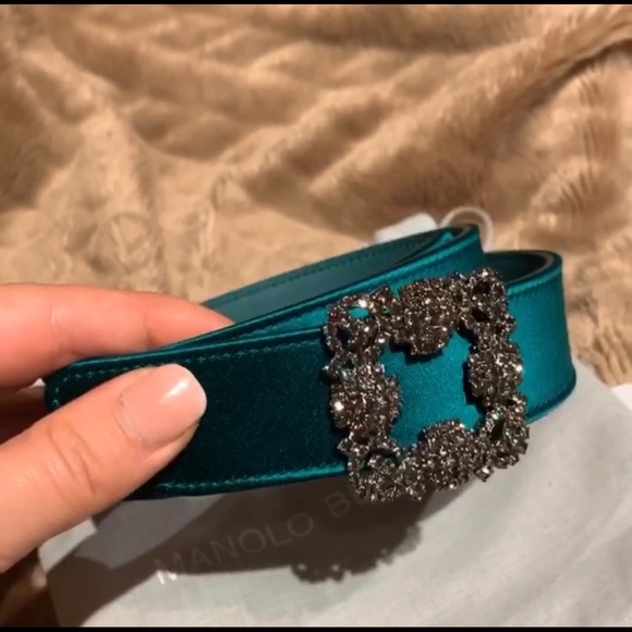 Manolo Blahnik Accessories - ⭐️SOLD⭐️Manolo Blahnik Hingisi Belt XS